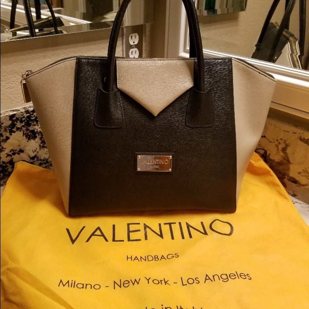 Valentino Leather Tote